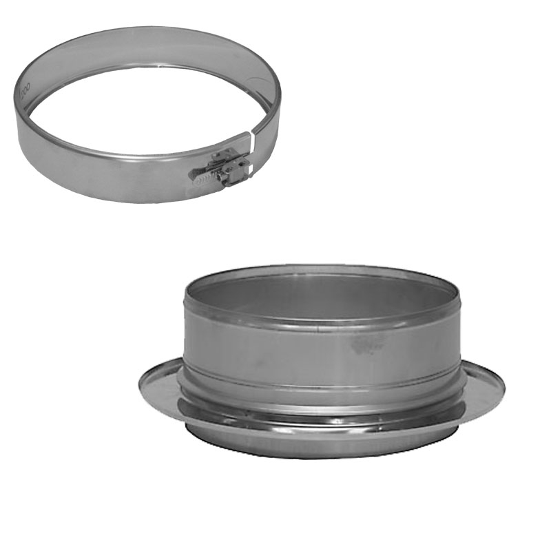 100-DN130 DW6 Kesselanschlussst�ck Verbindungskluppung DW-EW Dinak
