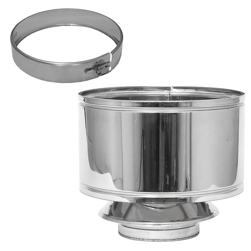12B-DN200 DW Wind-und Regenhaube Dinak