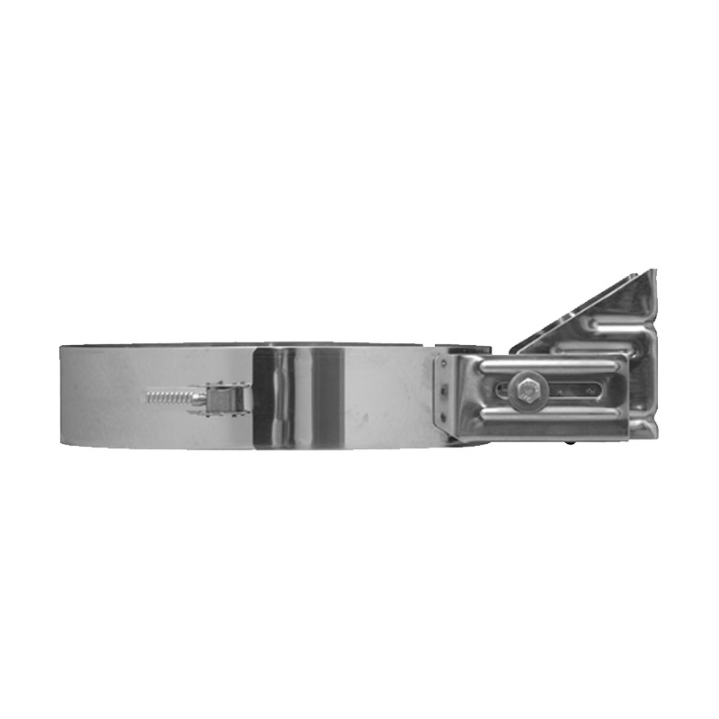 831-DN250 DW Wandbefestigungsband mit Abstand 70-120 mm Dinak