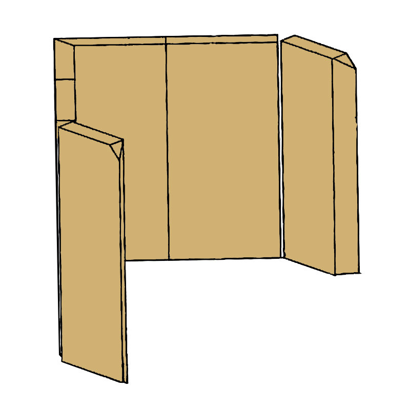 Ausmauerung Vermiculite f�r Kaminofen Corner Canto Cera von Eurotherm