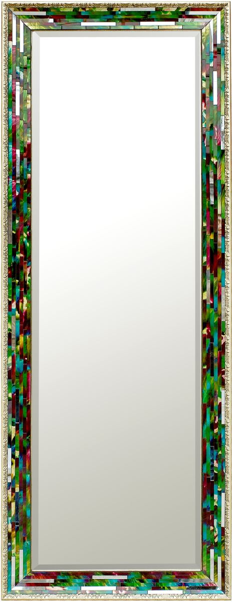 bhp Wandspiegel eckig mit Mosaikrahmen 10x60x160cm