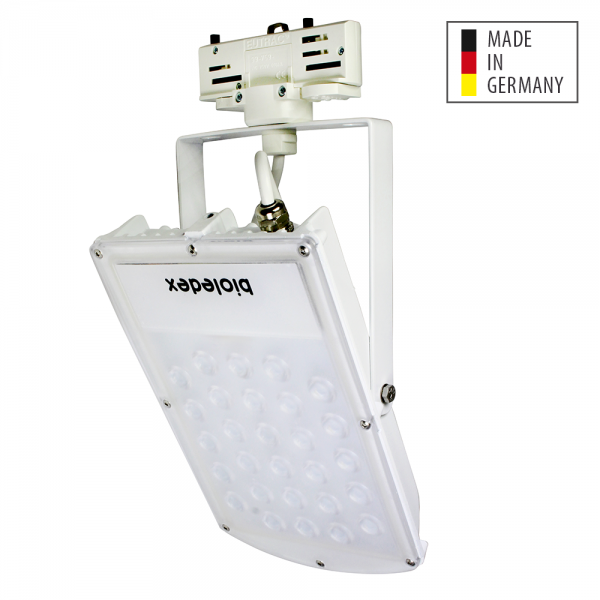 Bioledex 3-Phasen ASTIR LED Fluter 30W 120- 2760Lm 4000K Weiss unter Schienensysteme > Wohnraumleuchten > Beleuchtung