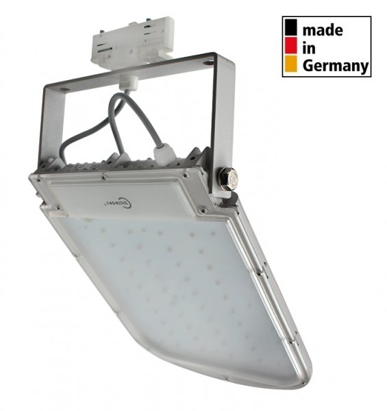 BIOLEDEX 3-Phasen LED Strahler ASTIR 50W 4200Lm 70- 5200K Grau unter Schienensysteme > Wohnraumleuchten > Beleuchtung