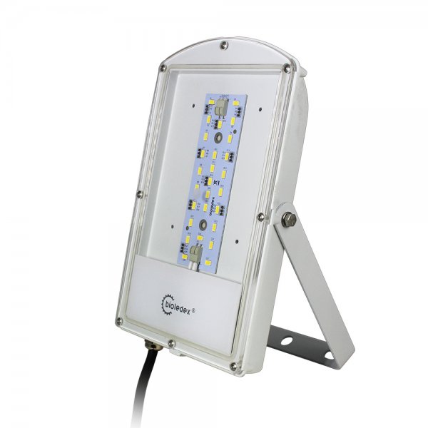 Bioledex ASTIR LED Fluter 12VDC 14W 1200Lm 120- 3000K Grau