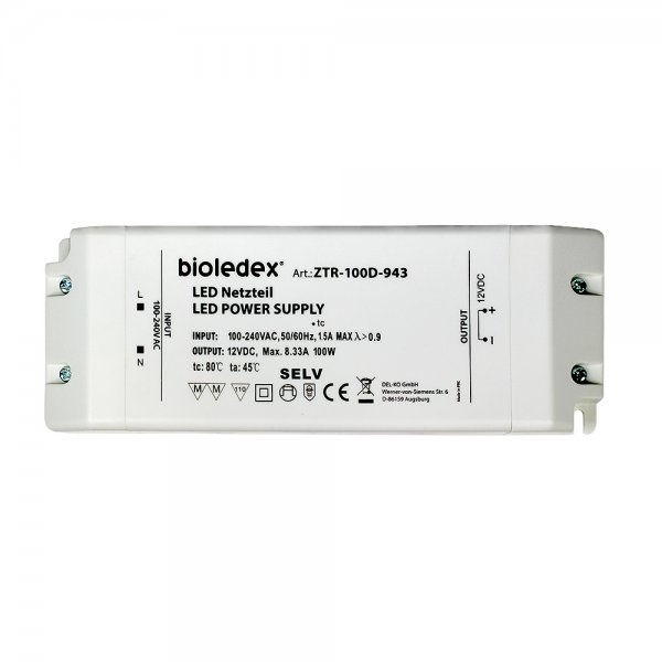Bioledex(R) Trafo fr LED Technik - 12V 100W DC unter Indoor > Nach Marke