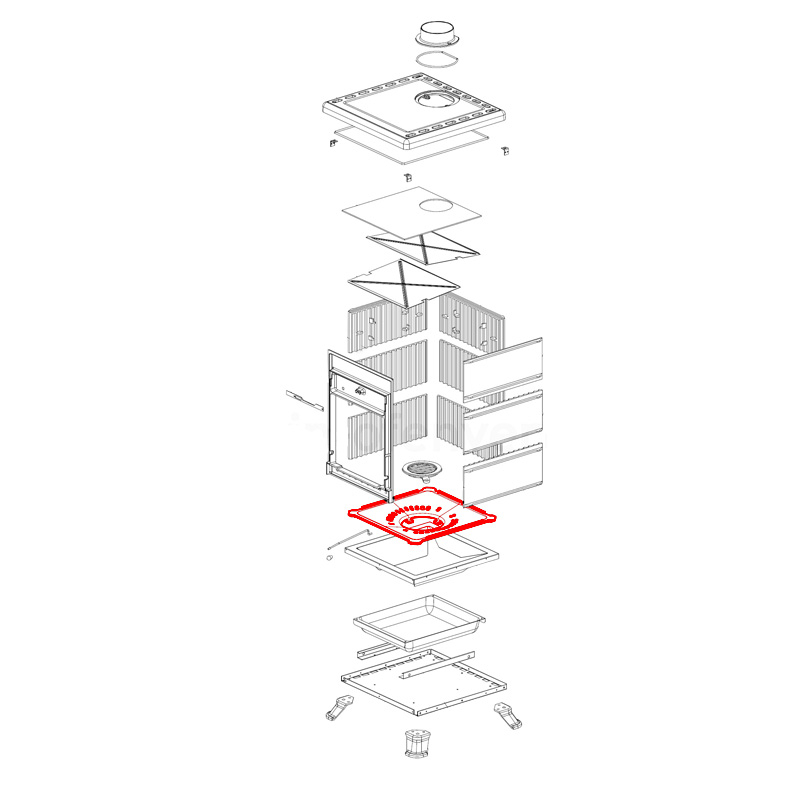 Brennraumboden f�r Lola von La Nordica