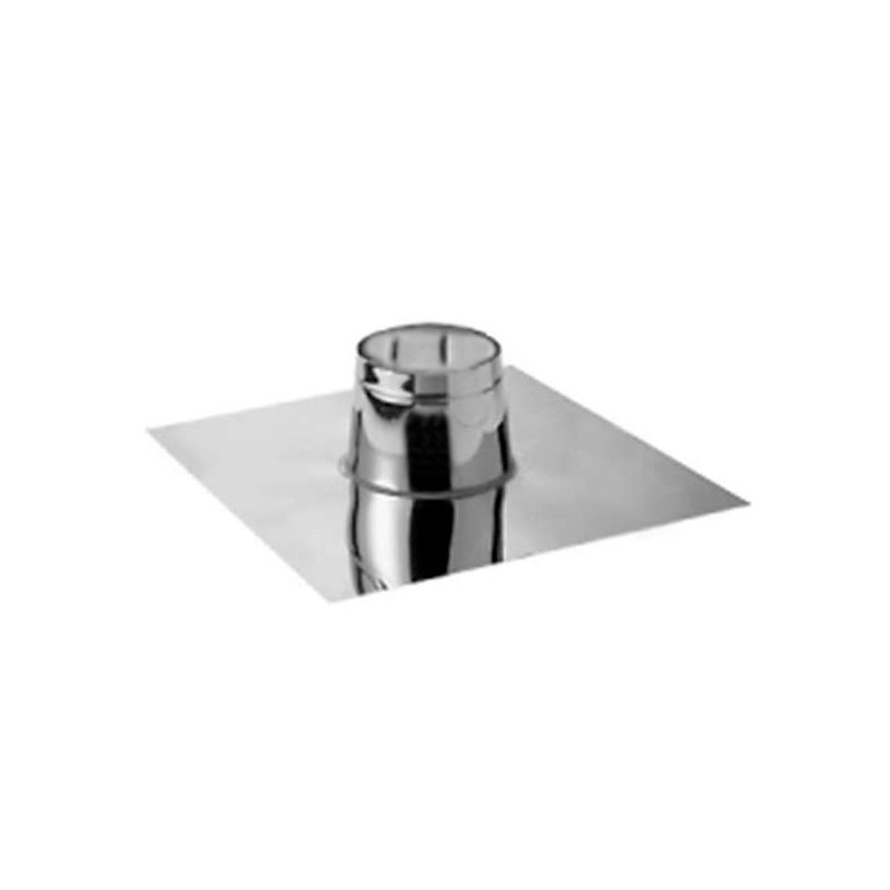 Dachdurchf�hrung mit Edelstahlrand 0-4- Stutzen 200mm f�r DN 80mm und DN 100mm