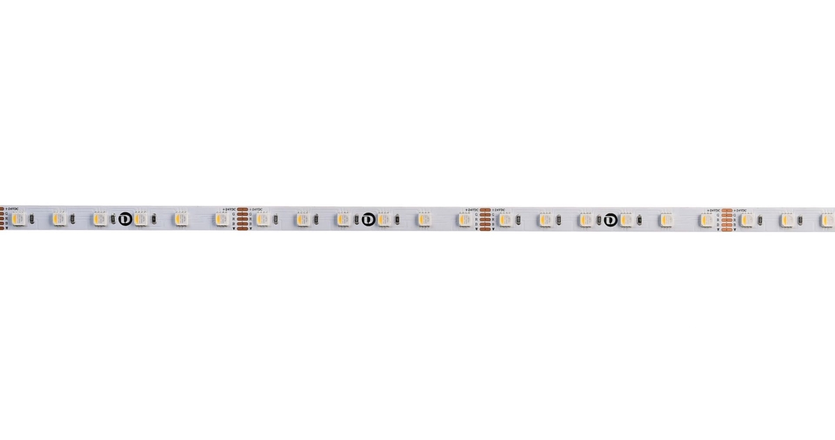 Deko Light 5050 60 24V RGB+3000K 5m LED Stripe weiss IP20 2450lm -80 Ra 120-