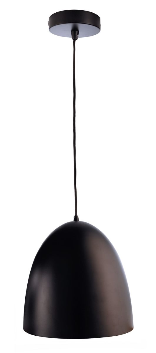 Deko Light Bell Pendelleuchte schwarz- weiss 1 flg- E27 Modern