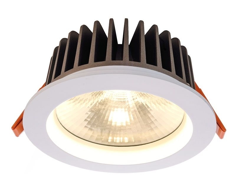 Deko Light COB 130 Einbaustrahler LED weiss 1360lm 3000K -90 Ra 60- Modern