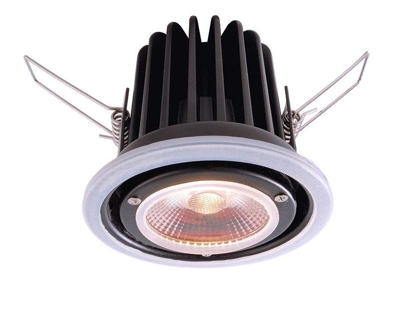 Deko Light COB 68 Mood IP65 Einbaustrahler LED schwarz IP65 12-500lm 2000-2800K -80 Ra 40- Modern