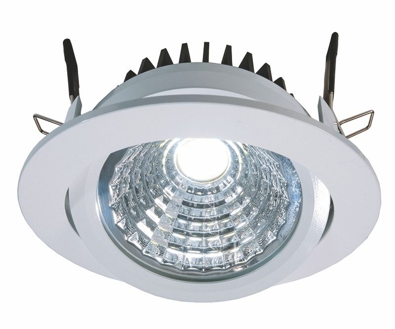 Deko Light COB 95 Einbaustrahler LED weiss 900lm 6000K -90 Ra 40- Modern unter Einbauleuchten > Wohnzimmerbeleuchtung > Nach Raum