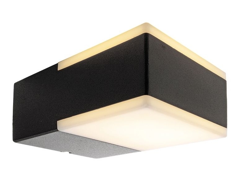 Deko Light Cube Wandleuchte aussen LED anthrazit IP54 400lm 2700K -80 Ra 120- Modern