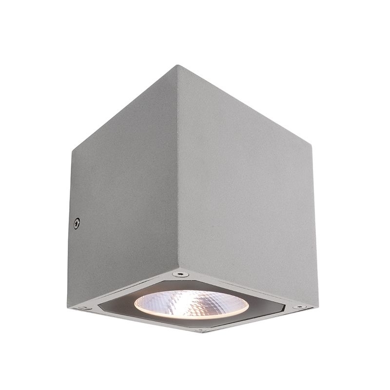 Deko Light Cubodo II Double SG Wandleuchte aussen LED silber-grau IP54 1260lm 3000K -80 Ra 19-19- Modern unter Wandleuchten > Deko Light > Beleuchtung