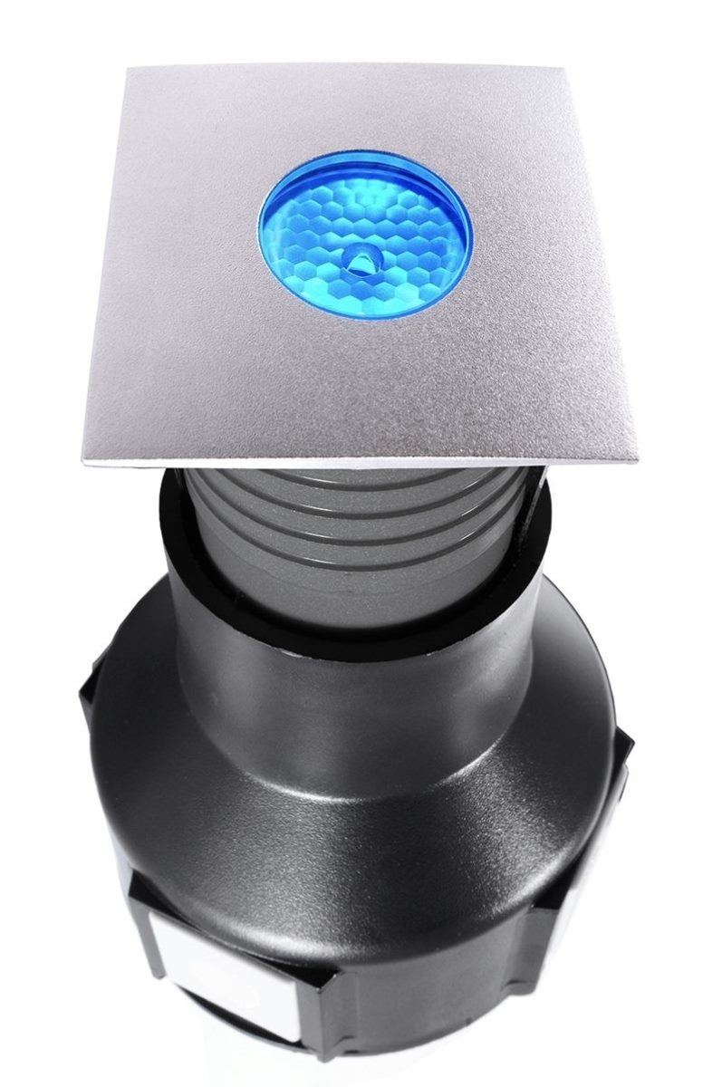 Deko Light Easy Square II RGB Bodeneinbaustrahler Aussen LED silber-grau IP67 80lm 30- Modern