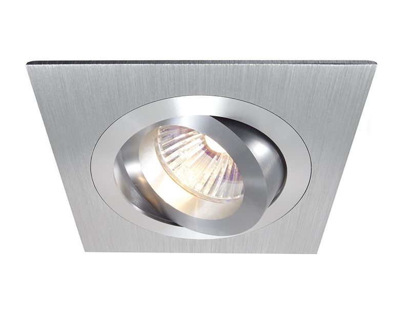 Deko Light Einbaustrahler silber- silber 1 flg- GU5-3 - MR16 Modern