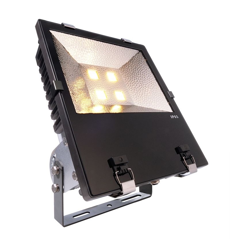 Deko Light Flood COB 200 WW Aussenstrahler LED anthrazit- silber IP65 16000lm 3000K -70 Ra 110- Modern