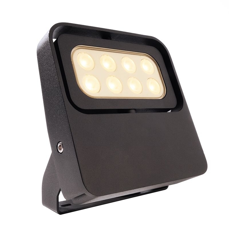 Deko Light Flood Flex I Aussenstrahler LED anthrazit- weiss IP65 684lm 3000K -80 Ra 60- Modern