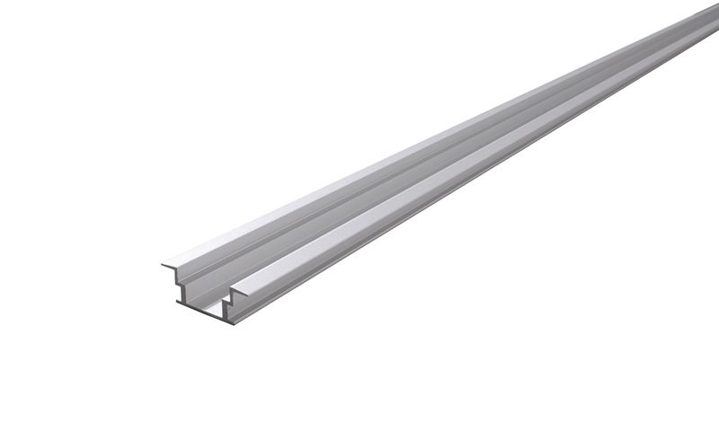 Deko Light IP-Profil- T-flach ET-05-12 Alu Aufbauprofil silber-matt