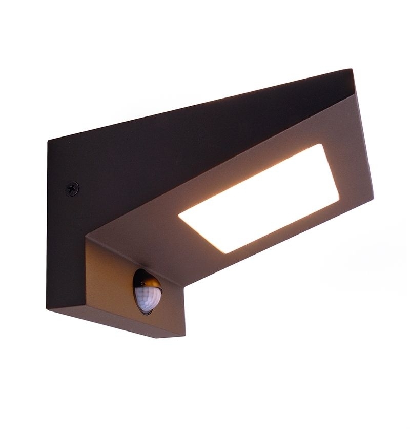 Deko Light Iretta Wandleuchte aussen LED anthrazit IP54 370lm 3000K -80 Ra Modern Bewegungsmelder unter Wandleuchten > Deko Light > Beleuchtung