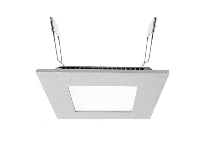 Deko Light LED Panel 8 Einbaustrahler silber 560lm 4000K -80 Ra 110- Modern unter Einbauleuchten > Wohnzimmerbeleuchtung > Nach Raum