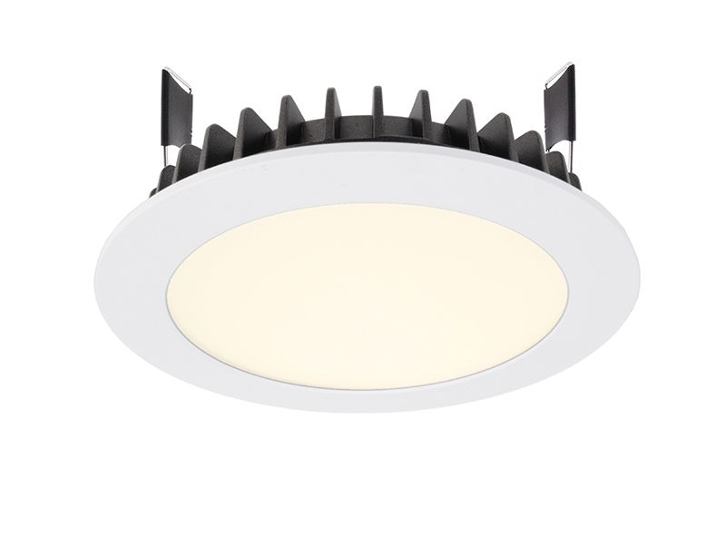 Deko Light LED Panel Round III 12 Einbaustrahler weiss 1310lm 3000K -80 Ra 100- Modern