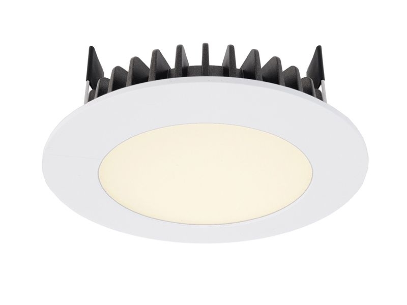 Deko Light LED Panel Round III 6 Einbaustrahler weiss 620lm 3000K -80 Ra 100- Modern