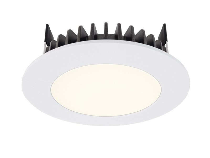 Deko Light LED Panel Round III 6 Einbaustrahler weiss 630lm 4000K -80 Ra 100- Modern unter Einbauleuchten > Wohnzimmerbeleuchtung > Nach Raum