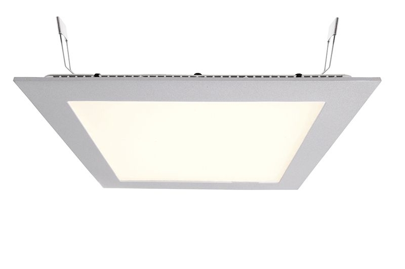 Deko Light LED Panel Square 20 Einbaustrahler silber 1560lm 2700K -80 Ra 110- Modern unter Einbauleuchten > Wohnzimmerbeleuchtung > Nach Raum