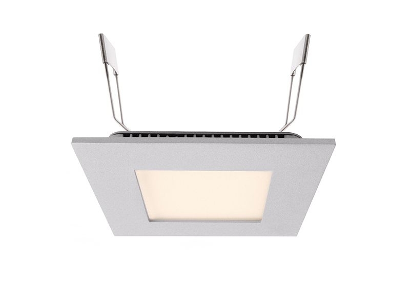 Deko Light LED Panel Square 8 Einbaustrahler silber 570lm 2700K -80 Ra 110- Modern