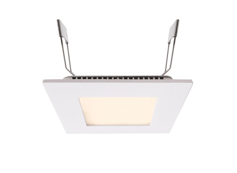 Deko Light LED Panel Square 8 Einbaustrahler weiss 570lm 2700K -80 Ra 110- Modern