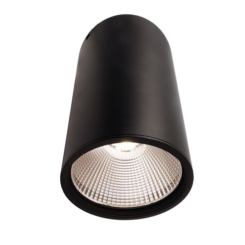 Deko Light Luna 40 Aufbauleuchte LED schwarz 2820lm 4000K -90 Ra 40- Modern unter Aufbauleuchten > Kchenbeleuchtung > Beleuchtung