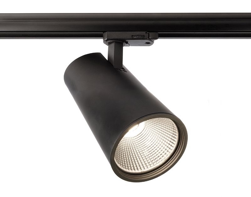 Deko Light Luna 40 fr Schienensystem 3-Phasen 230V LED schwarz 2820lm 4000K -90 Ra 40- Modern