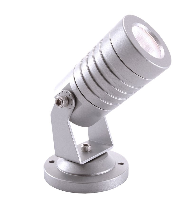 Deko Light Mini II CW Aussenstrahler LED silber-grau IP65 180lm 6000K -70 Ra 25- Modern