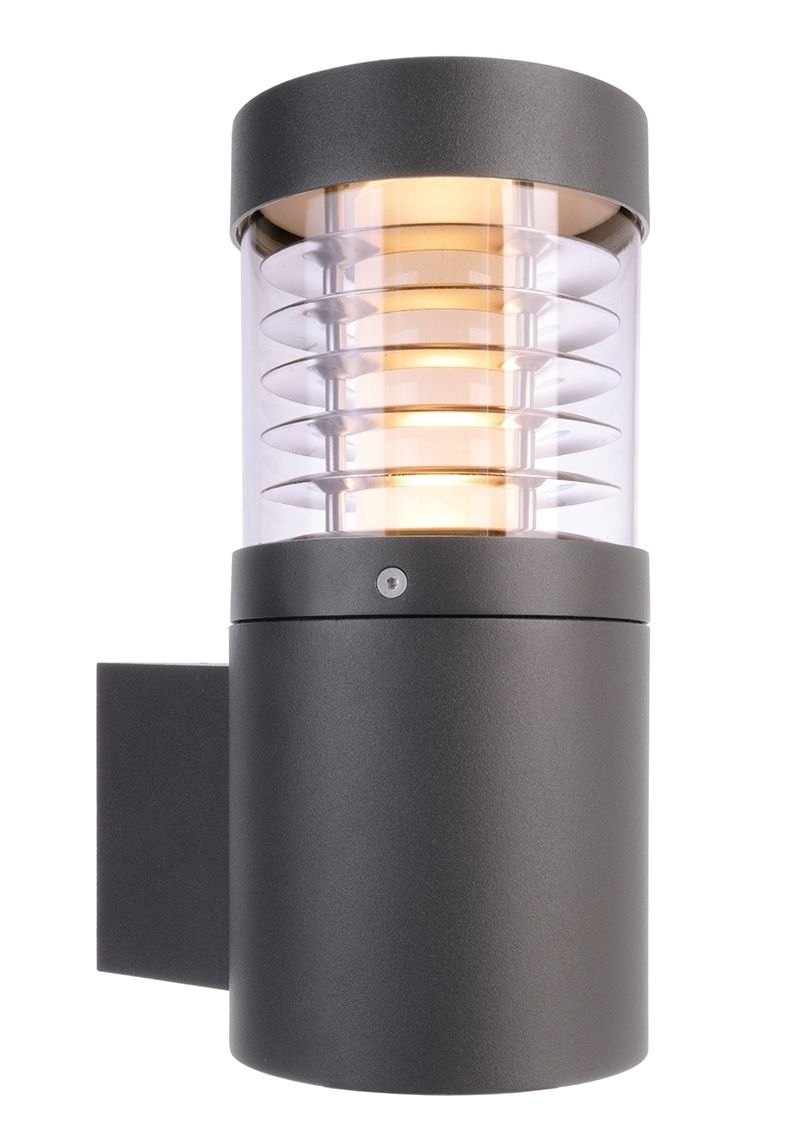 Deko Light Ortis Wandleuchte aussen LED dunkelgrau IP54 510lm 3000K -80 Ra 360- Modern