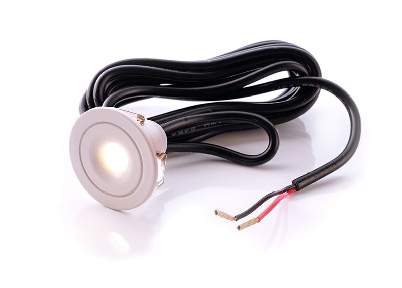 Deko Light Punto Lumi Einbaustrahler LED weiss IP44 40lm 3000K -80 Ra 50- Modern unter Einbauleuchten > Wohnzimmerbeleuchtung > Nach Raum