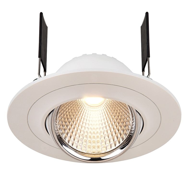 Deko Light Saturn Einbaustrahler LED weiss 700lm 2700K -80 Ra 30- Modern