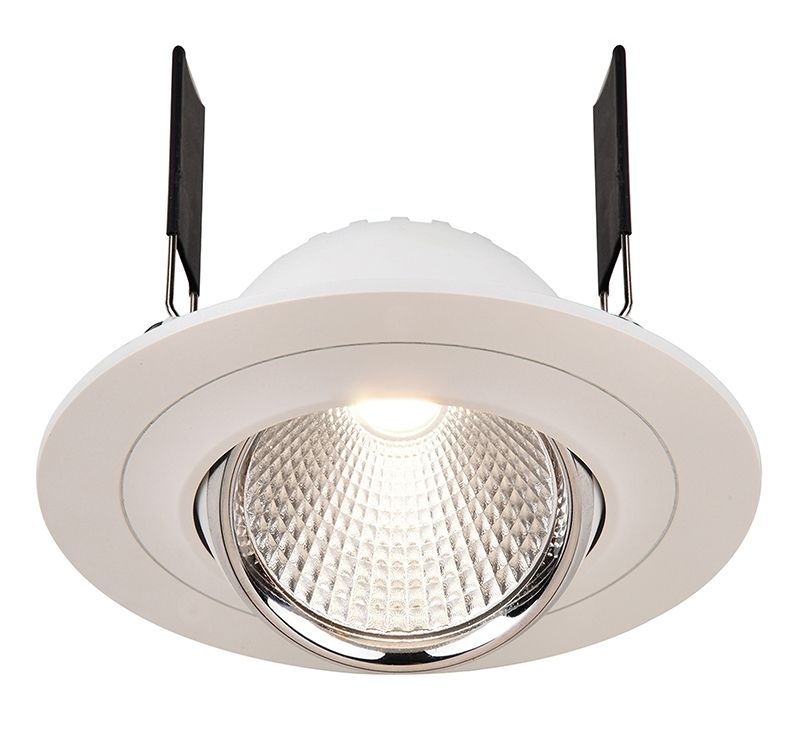 Deko Light Saturn Einbaustrahler LED weiss 720lm 4000K -80 Ra 30- Modern