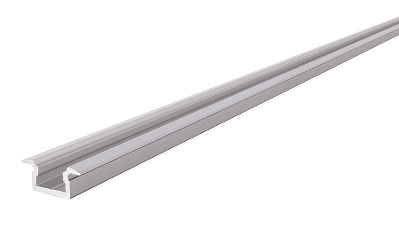 Deko Light T-Profil flach ET-01-05 Alu Einbauprofil silber-matt Modern unter LED Profile