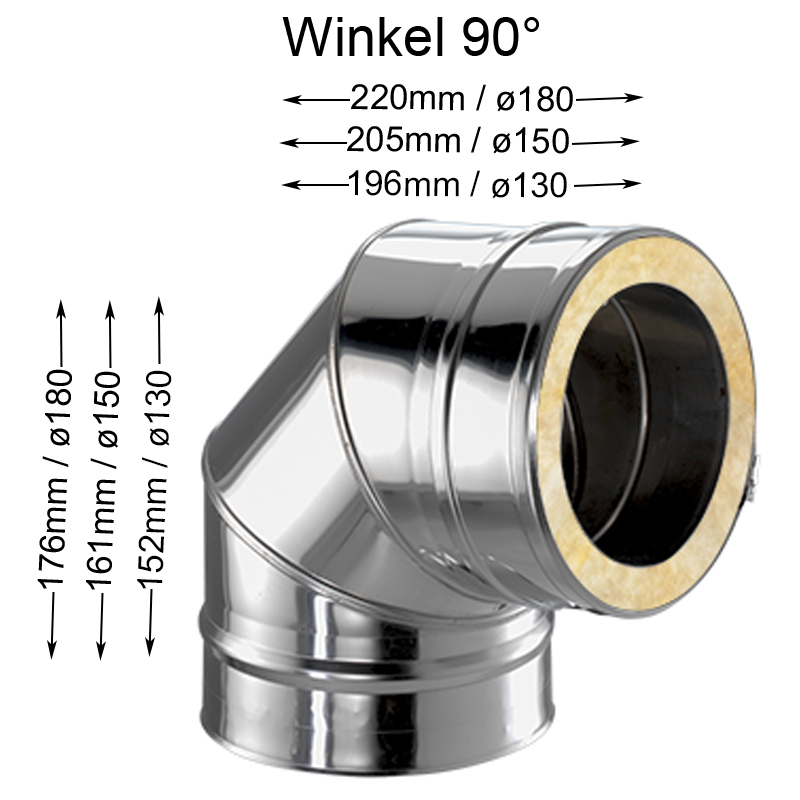 DW Complete Bogen 90- 180mm