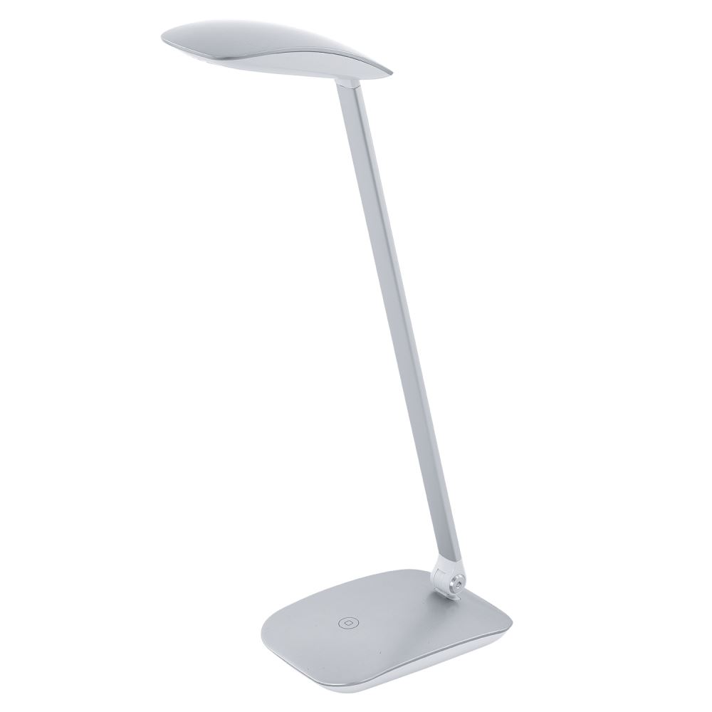 EGLO CAJERO LED Tischleuchte m- Touch- USB- 1-flg- silber