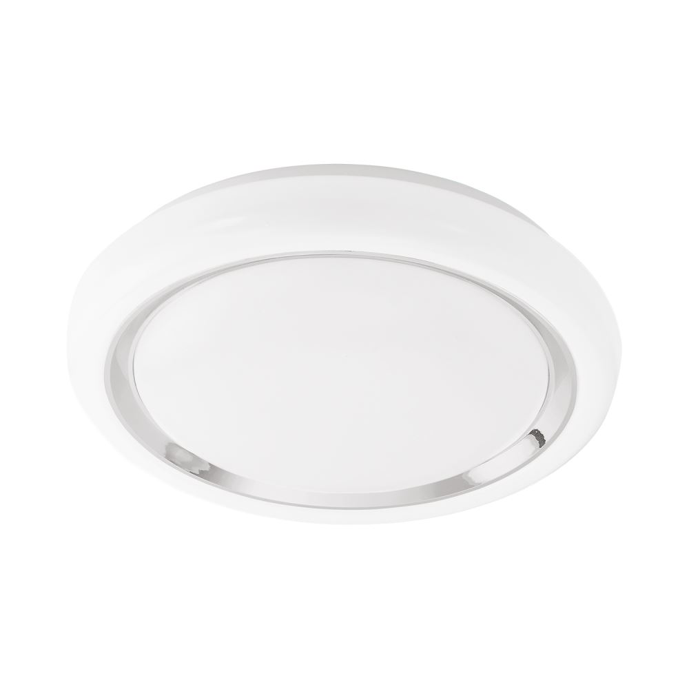 EGLO CAPASSO LED Deckenleuchte -340- 1-flg- weiss- chrom