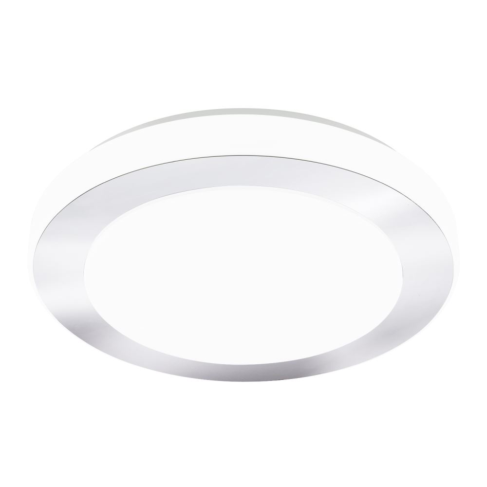 EGLO CARPI LED Deckenleuchte DM385- 1-flg- weiss- chrom