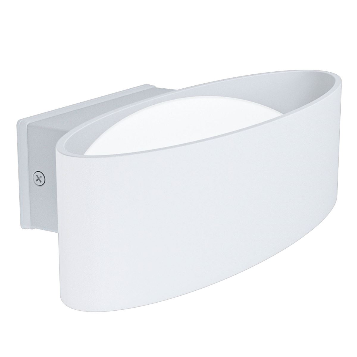 EGLO CHINOA LED Wandaussenleuchte weiss 1100lm IP44 27x7-5x13-5cm