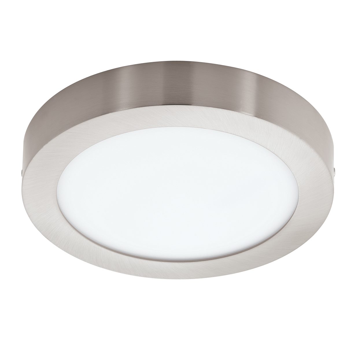 EGLO Connect FUEVA-C LED RGB Aufbaulampe 225mm rund nickel-matt App Steuerbar