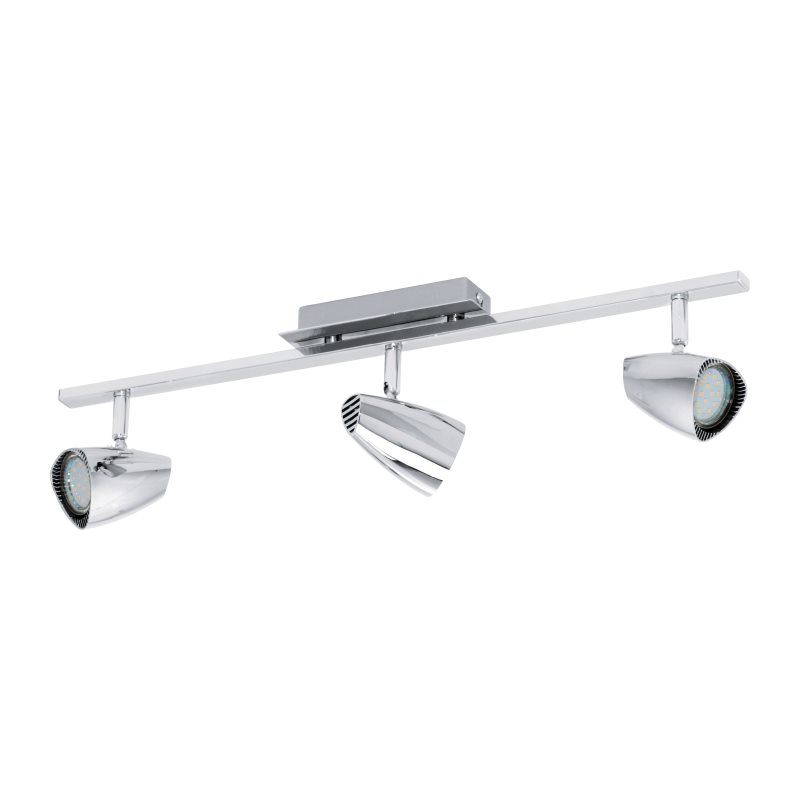 EGLO CORBERA LED Spotbalken- 3-flg- GU10 chrom