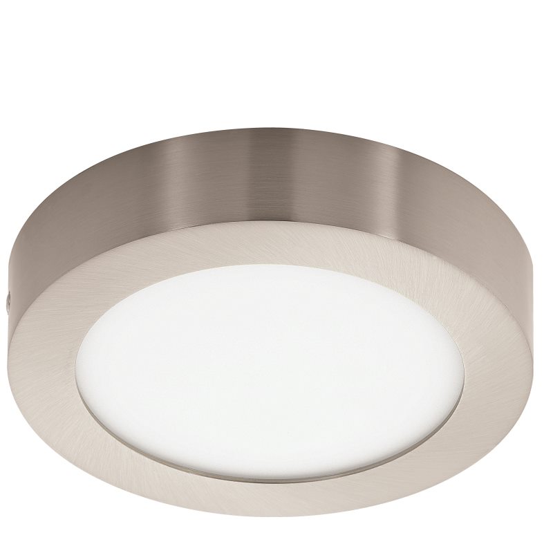 EGLO FUEVA 1 LED Aufbauleuchte rund- 170mm- 3000K- nickel-matt