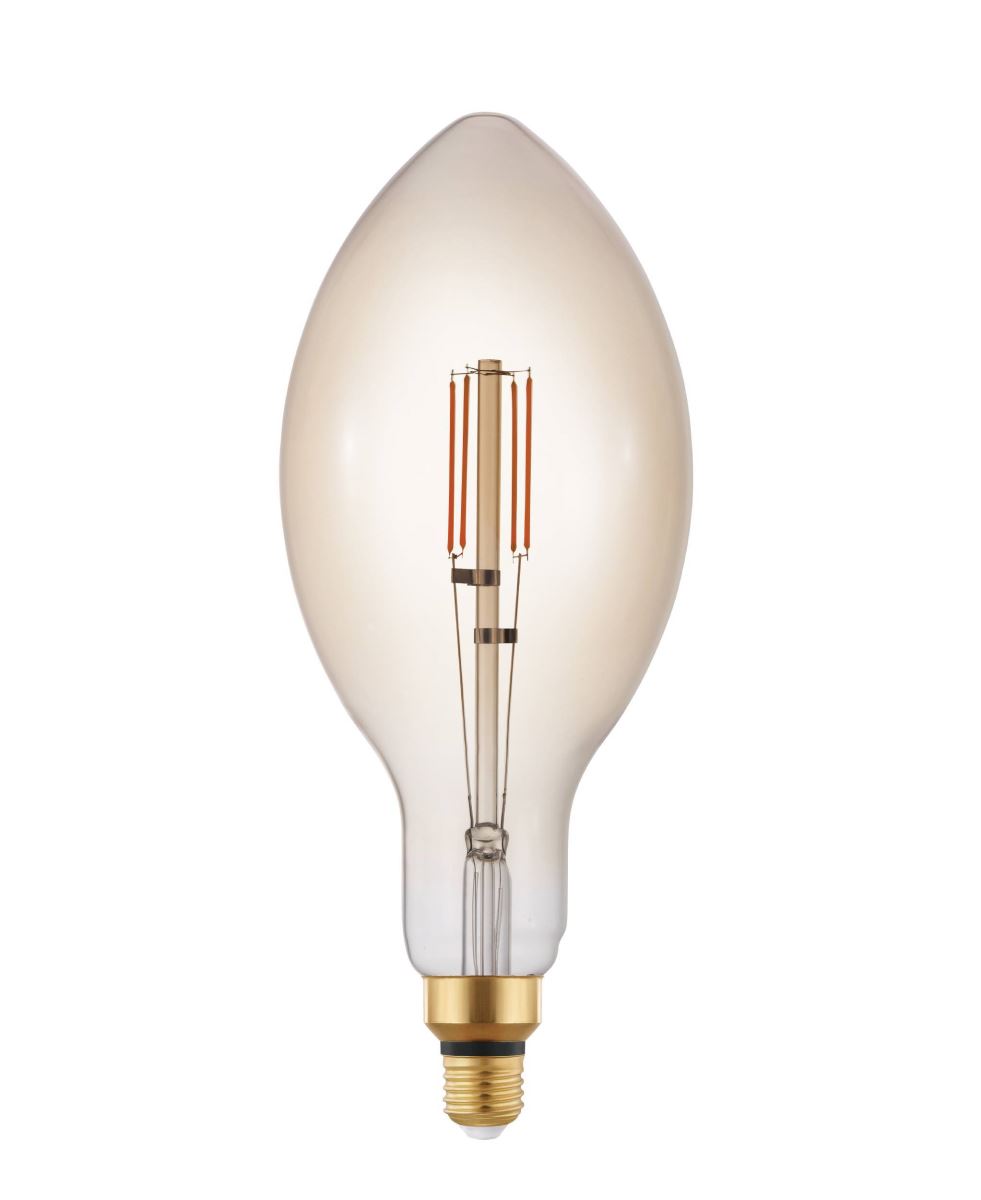 EGLO LED Leuchtmittel E27 E140 4W 400lm 2200K amber dimmbar 140x342mm unter Leuchtmittel > Fassungen