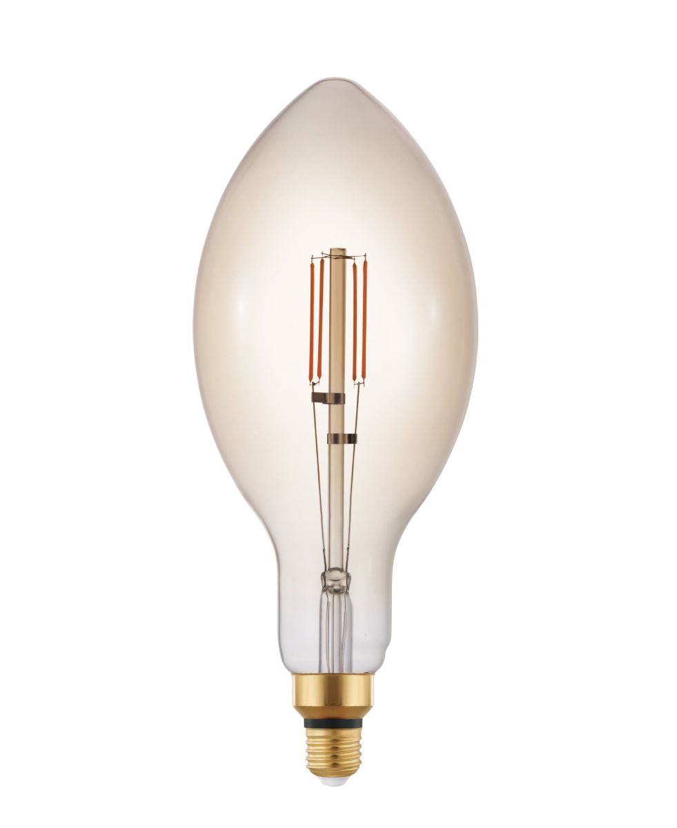 EGLO LED Leuchtmittel E27 E140 4W 400lm 2200K amber dimmbar 140x342mm