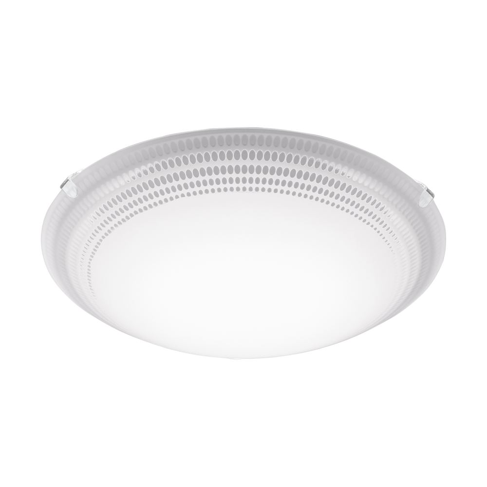 EGLO MAGITTA 1 LED Deckenleuchte -250- Dekor Ellipse- 1-flg- weiss- klar